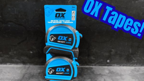 Pair of OX Pro 8M tape measure!