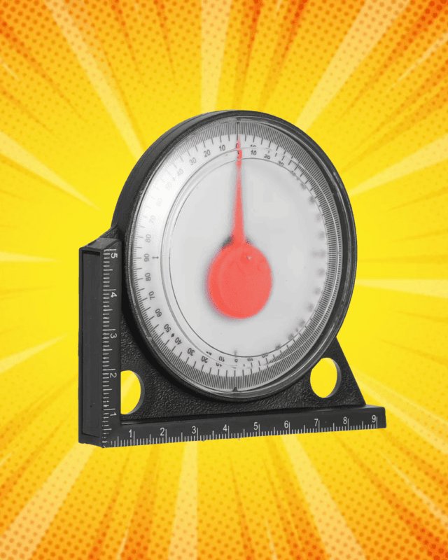 Roof pitch finder