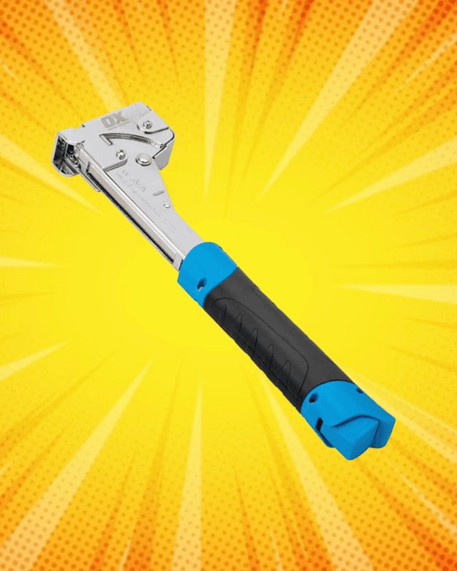 Ox Pro heavy duty hammer tacker