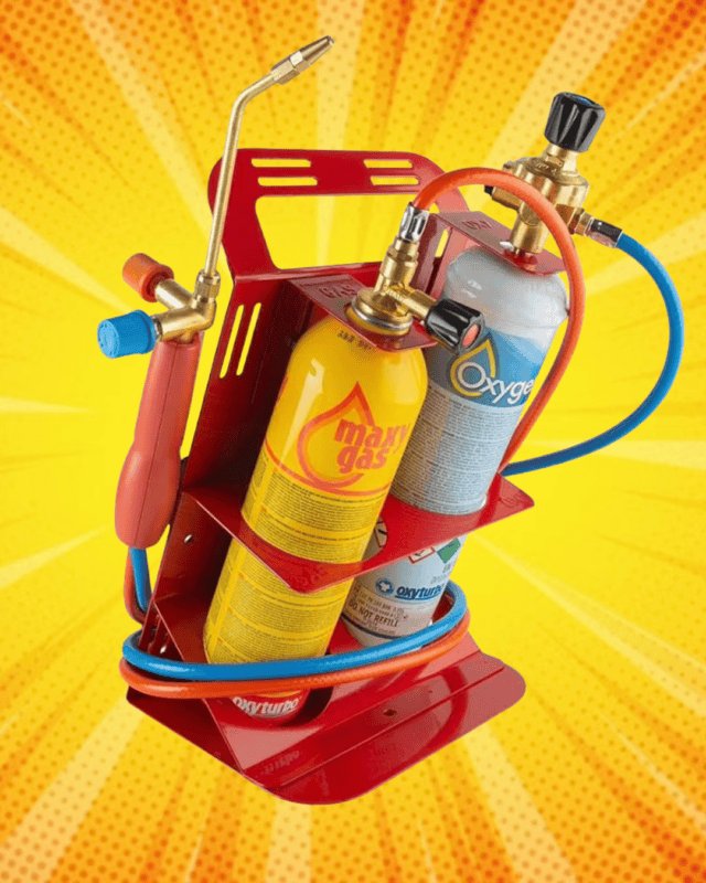 Turboset 90 portable lead welding kit