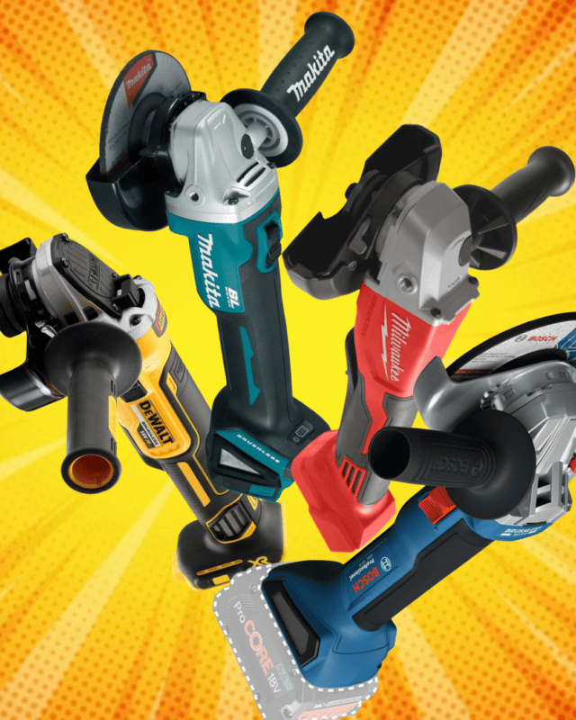 Brand of choice 125mm 18v brushless grinder