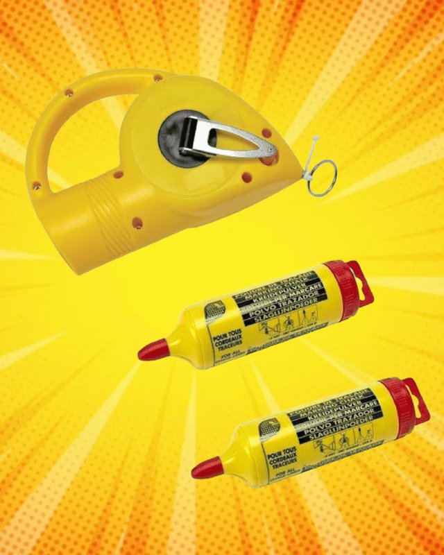 Maxi Chalk line 30m with 2 chalks