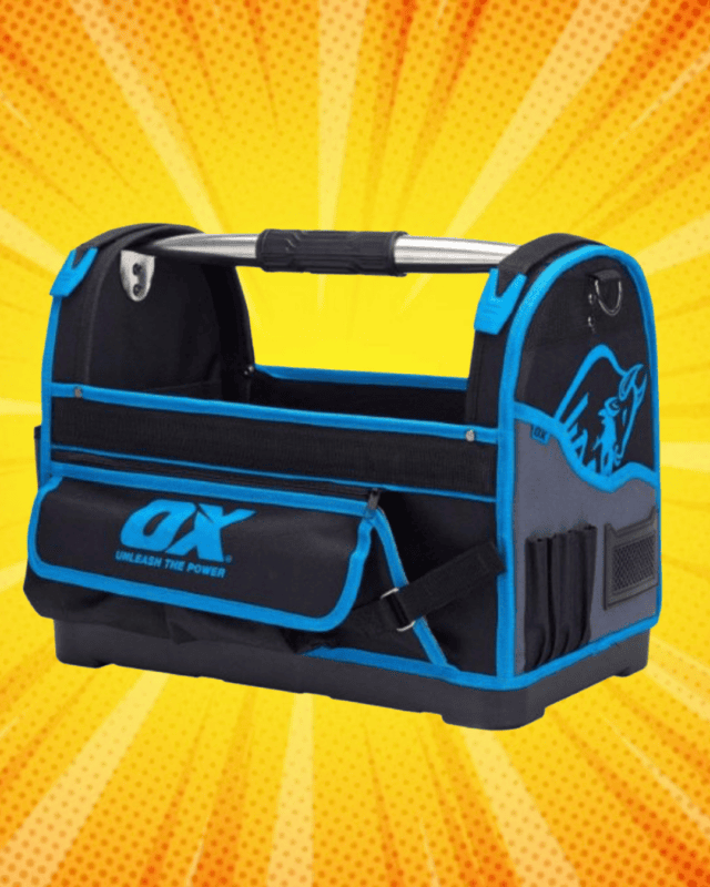 OX Pro open tool tote bag
